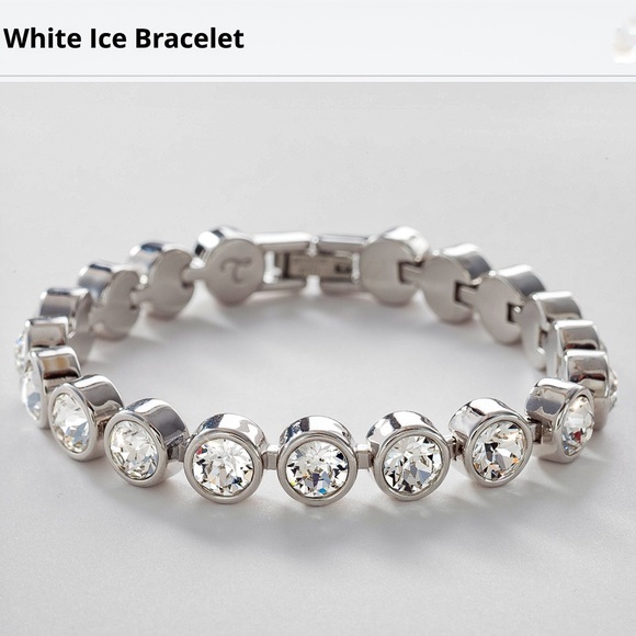 Swarovski Touchstone White Ice Bracelet NEW w/Box & Tags - Picture 3 of 7